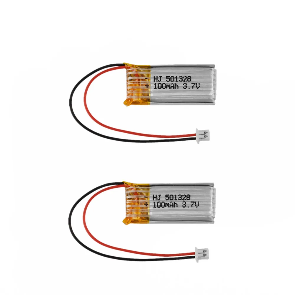 10 pcs 3.7V 100mAh RC Lipo Battery Mini White Plug for 1/28 Car /RC Helicopter quadcopter | Игрушки и хобби
