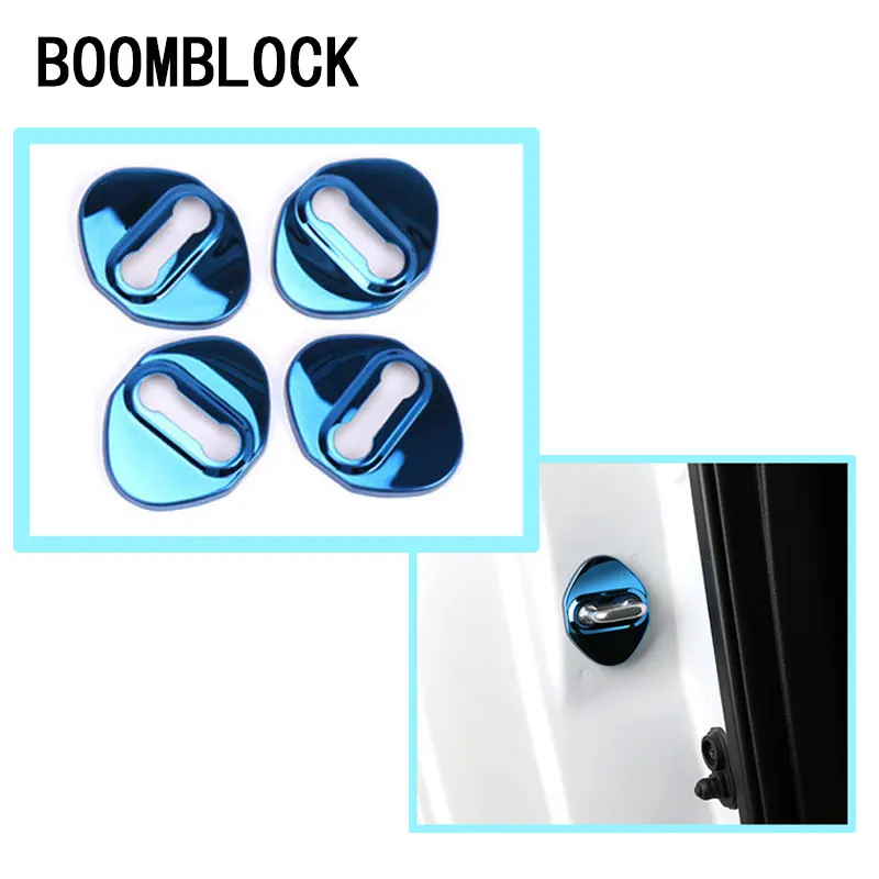 Автостайлинг BOOMBLOCK наклейки из нержавеющей стали Чехлы для Honda Civic 2016 2017 10 Крышка