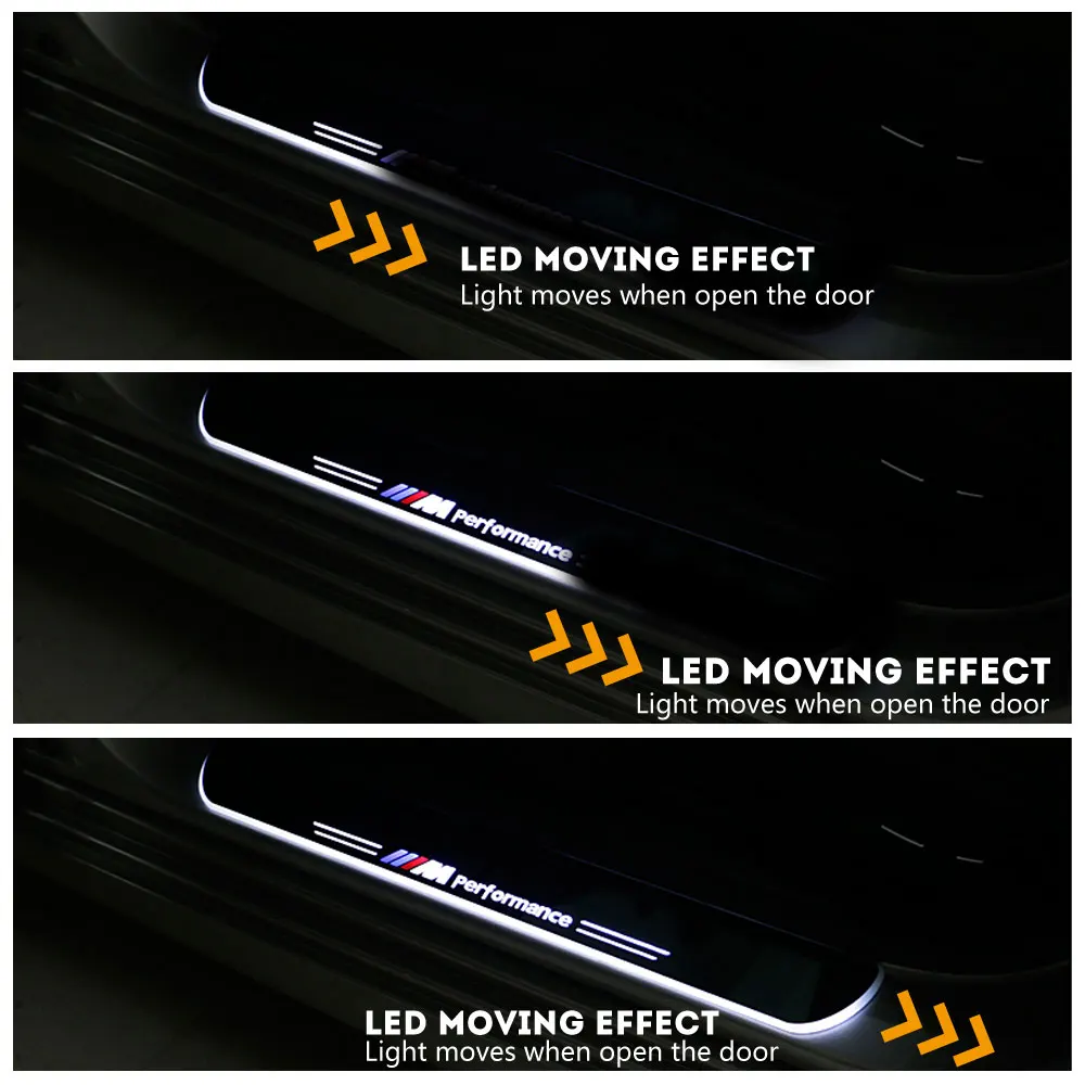 Led door sill plate cover Scuff Plate Guards Door protector trims for Jeep Grand Cherokee Compass | Автомобили и мотоциклы