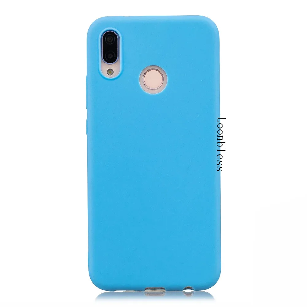 Чехол для huawei Y6 2019 Y6Pro чехол карамельный MRD-LX1F Матовый ТПУ бампер задняя крышка