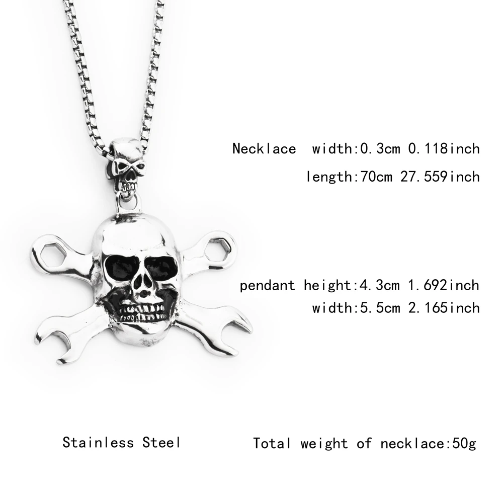 Новинка 2017 года в стиле хип-хоп goofan кулон Цепочки и ожерелья из нержавеющей ключ