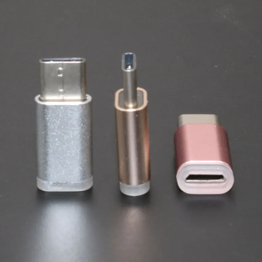 Адаптер OTG с Type C на Micro USB / Поддержка синхронизации данных и зарядки конвертер для