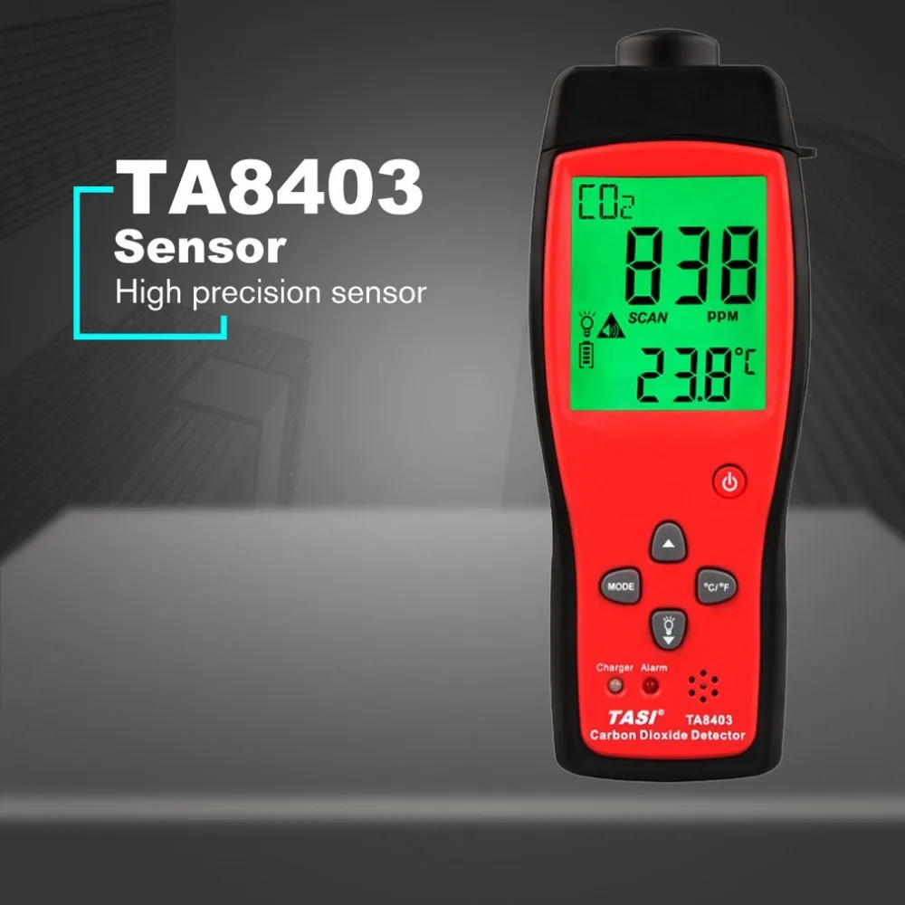 TA8402 ручной счетчик угарного газа CO детектор анализатор Высокая Точность