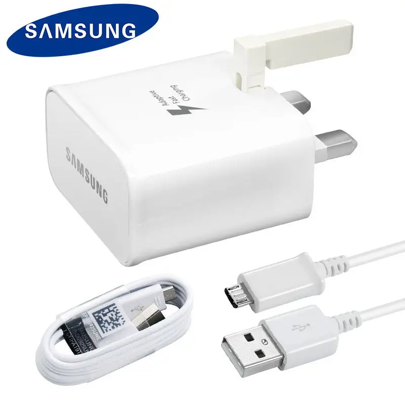 Оригинальный samsung Galaxy Note 4 5 быстрое зарядное устройство Micro USB кабель S6 S7 Edge A510 A710