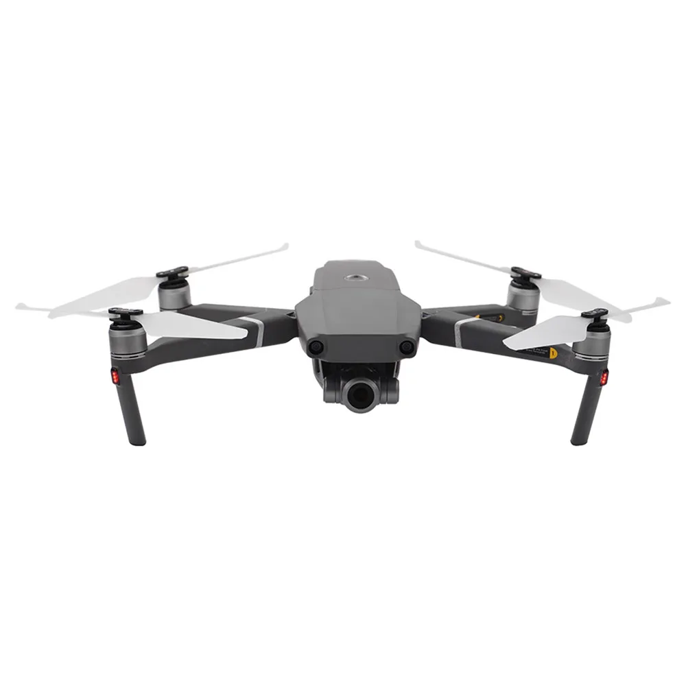 2 пары светящихся пропеллеров 8743F для дрона DJI Mavic Pro/ Zoom складные быстросъемные