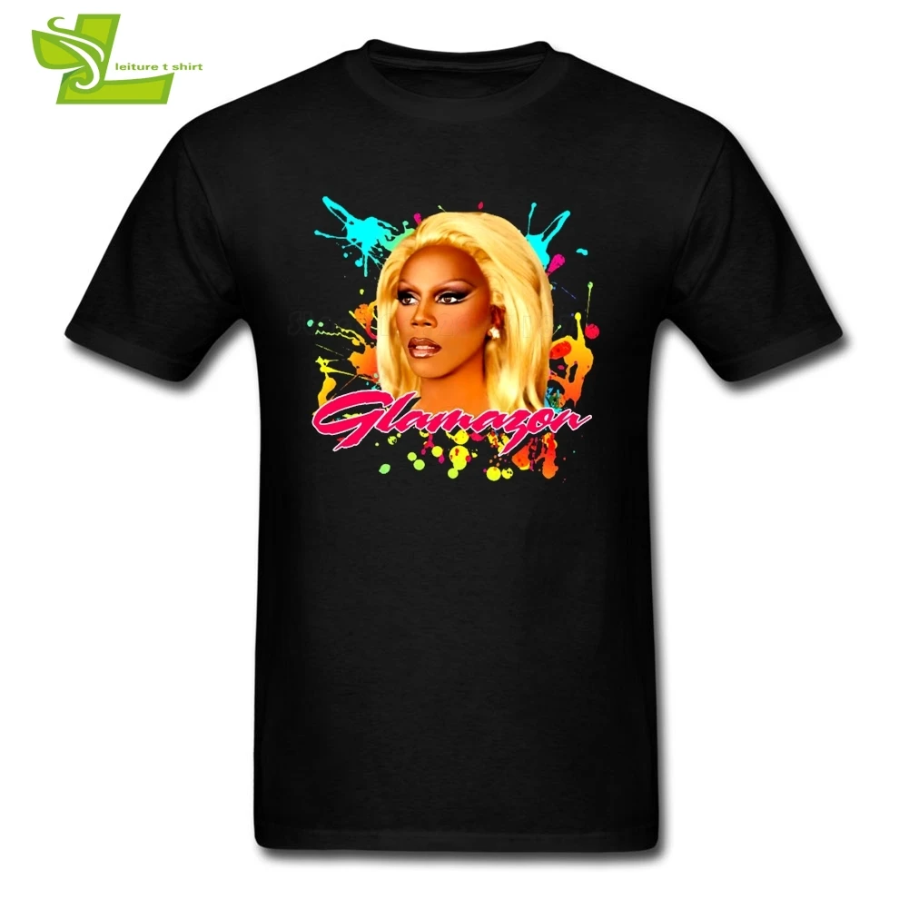 Футболка Rupauls Drag Race 1 Мужская летняя Клубная футболка из 100% хлопка мужская одежда