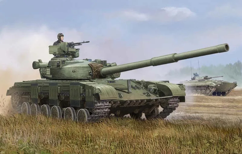 

Trumpeter model 01578 1/35 Soviet T-64 MOD 1972 model kit