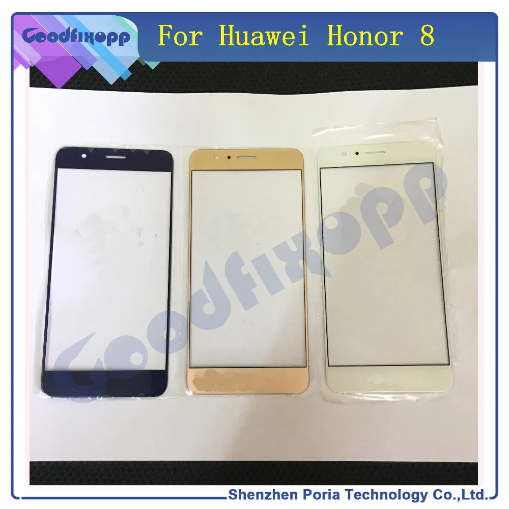 Передний экран для Huawei Honor 8 внешнее стекло ЖК дисплей сенсорная внешняя панель