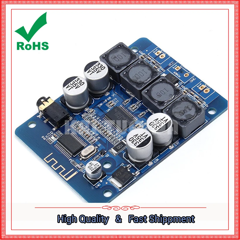 Цифровой Bluetooth усилитель TPA3118 2X30W Модифицированная стерео плата 2*30 Вт|digital amplifier