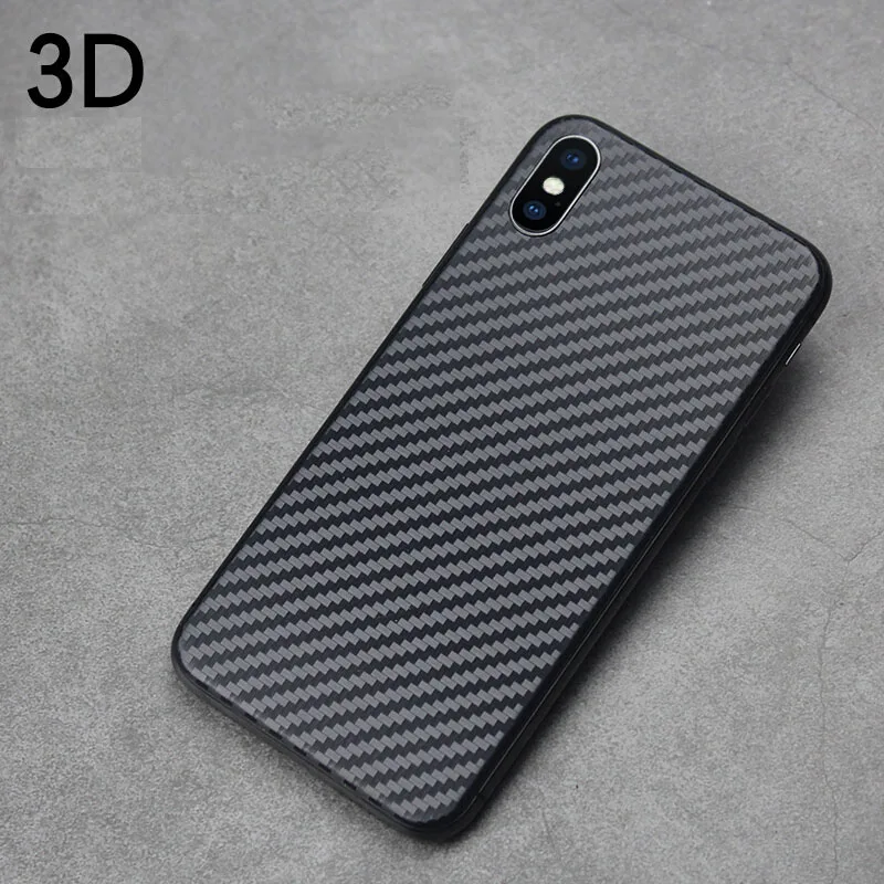 5PS Черная 3D задняя пленка из углеродного волокна для iPhone 11 Pro Max защита экрана
