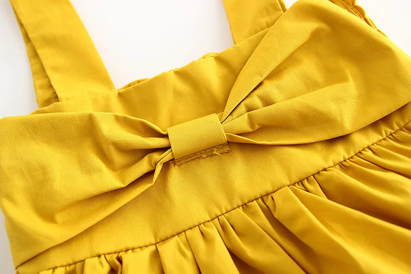 Тепло! Новинка 2017 года летнее Эфирное платье для девочек однотонное принцессы на