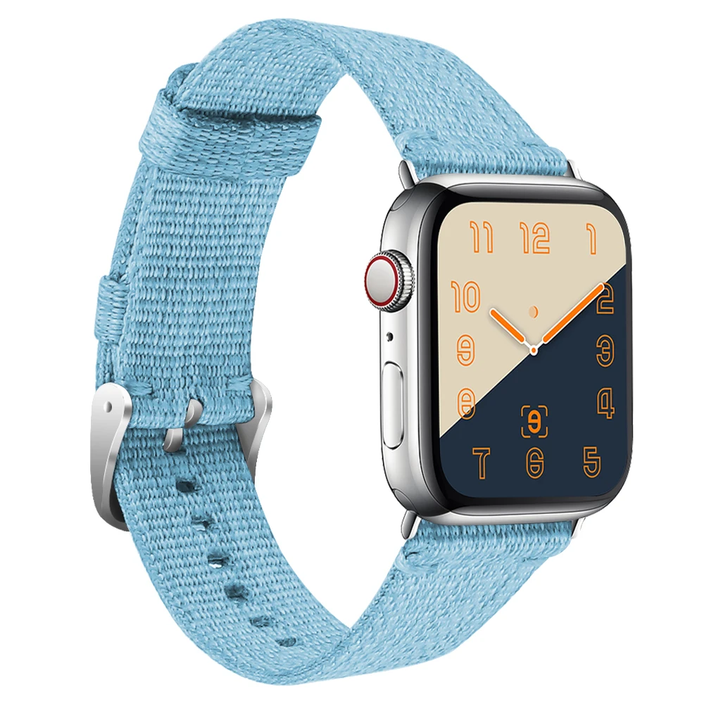 Joyozy легкий дышащий нейлоновый спортивный ремешок для Apple Watch серии 4 3 2 1 40 мм 38 мм 44 мм 42 мм для iWatch ремешок для часов