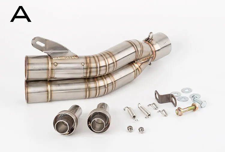 Детали мотоцикла RACELEO выхлопная труба глушитель двойной Выпускной для Kawasaki Z800 Z900