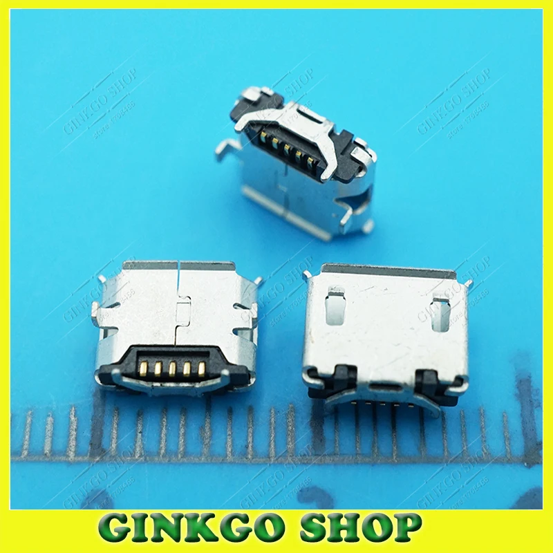 500 шт./лот Micro USB разъем для телефона Data Connetor маленький рожок ремонта мобильного DIY