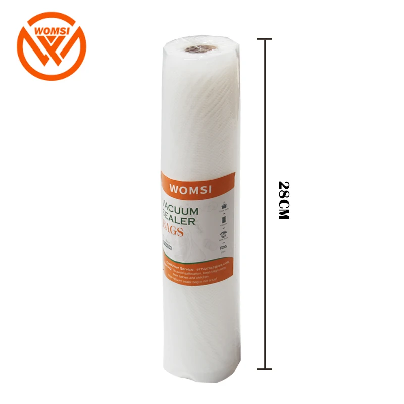 28cmX500cm 1roll Пакеты для вакуумного запечатывания пищевых продуктов, пакеты для сохранения свежести пищевых продуктов, вакуумные пакеты для хранения зерна 28 см X 500 см, 1 рулон - Цвет: 28cmX500cm 1roll