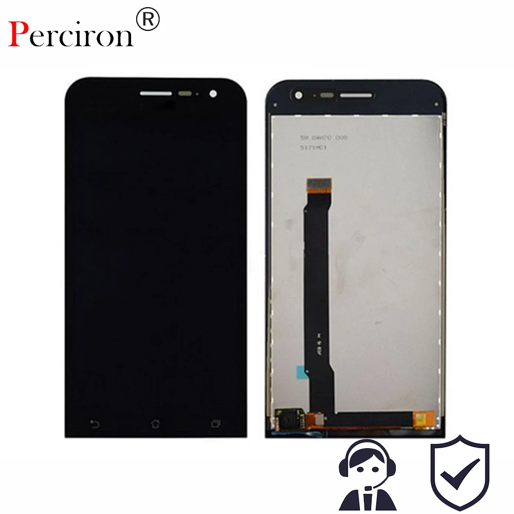Новый 5-дюймовый полный ЖК-дисплей + дигитайзер сенсорного экрана, стекло в сборе для Asus ZenFone 2 ZE500cl Z00d, бесплатная доставка