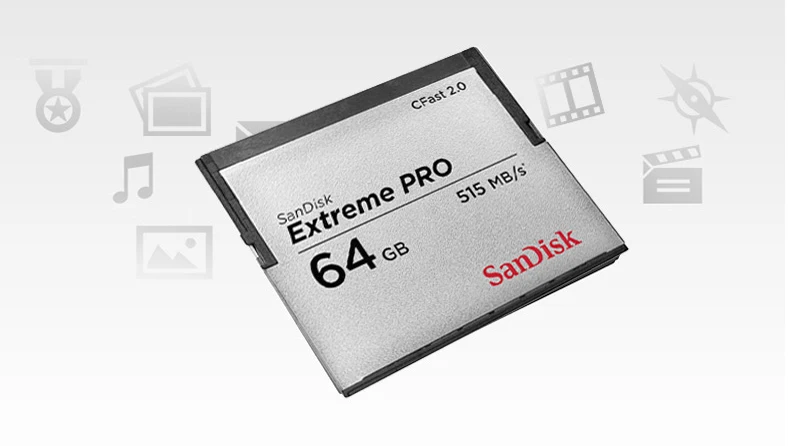 SanDisk Экстремальный Pro CFast2.0 CF карта 128 Гб 64 Гб 515MBS карта памяти 64 128 Гб флэш-карты памяти Carte Memoire CF для камеры