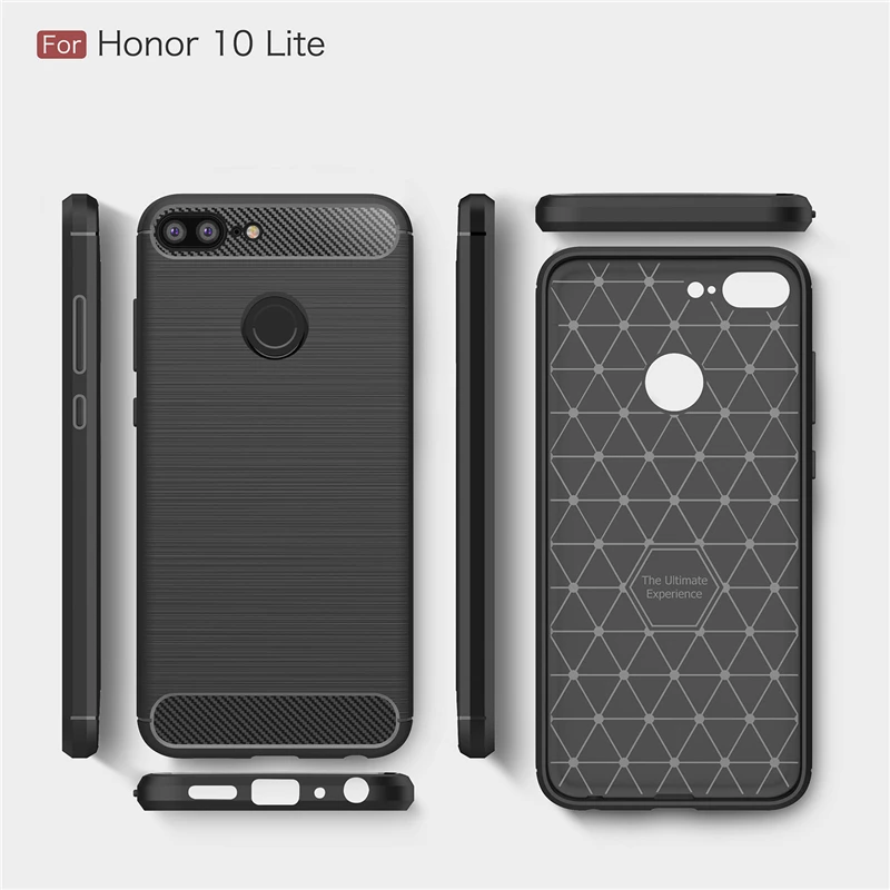 Case For Huawei Honor 10 Lite Shockproof Rubber Silicone Phone Cases Cover Shell | Мобильные телефоны и аксессуары