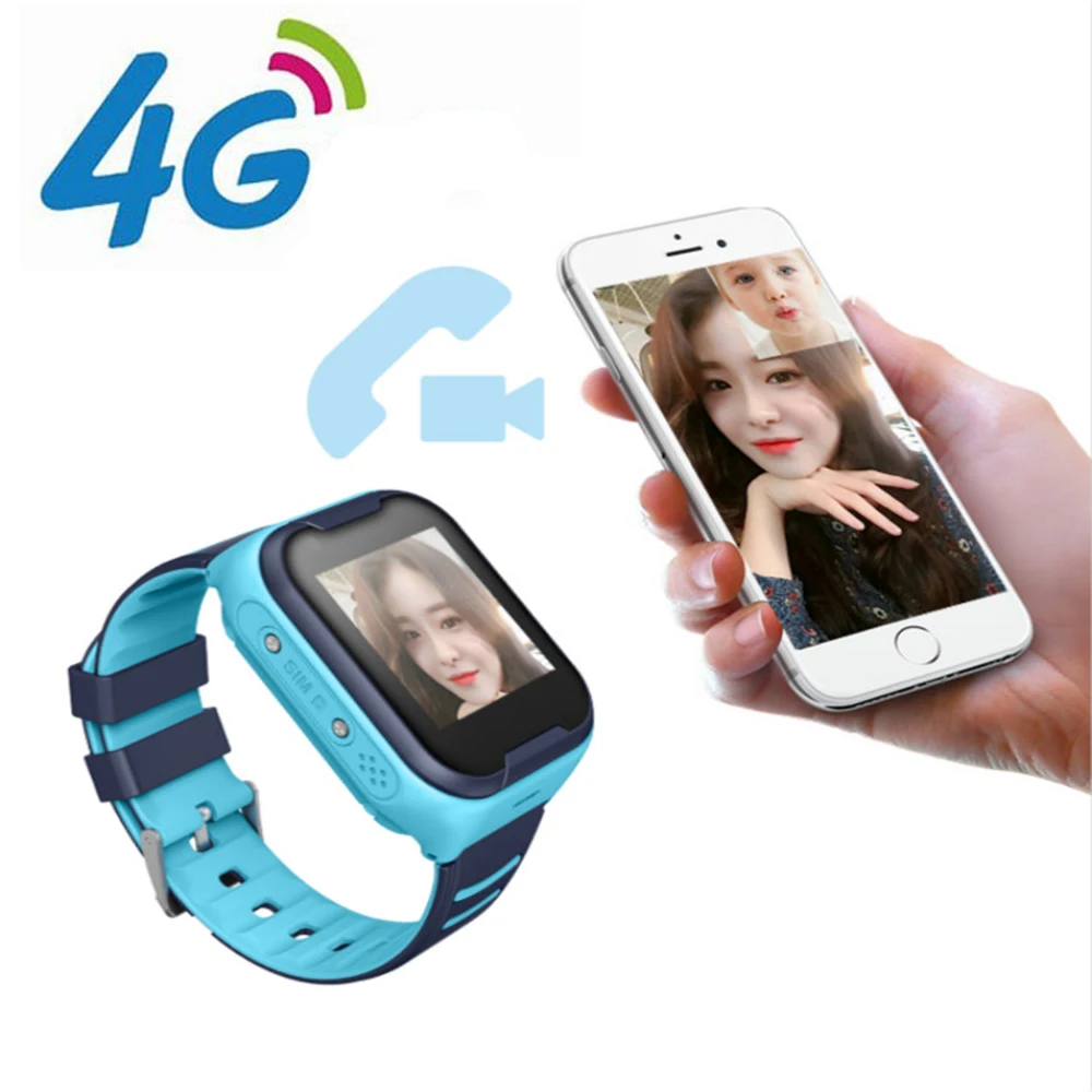 Vwar 4G Детские умные часы Wifi gps трекер умные часы Детские видео звонки водонепроницаемые 4g SOS детские часы телефон для детей часы