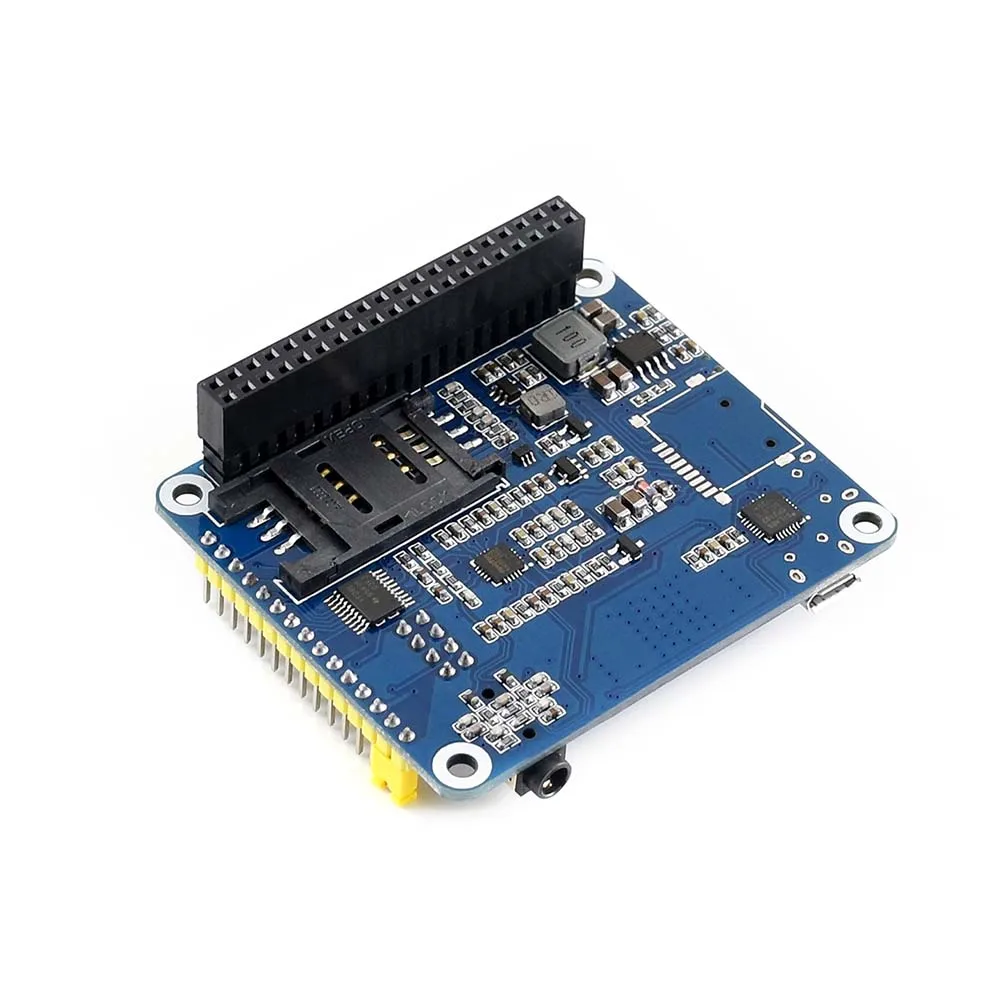 Waveshare SIM7600A-H 4G шляпа 4G/3g/GNSS шляпа для Raspberry Pi поддерживает LTE CAT4 в основном применяется в Северной Америке