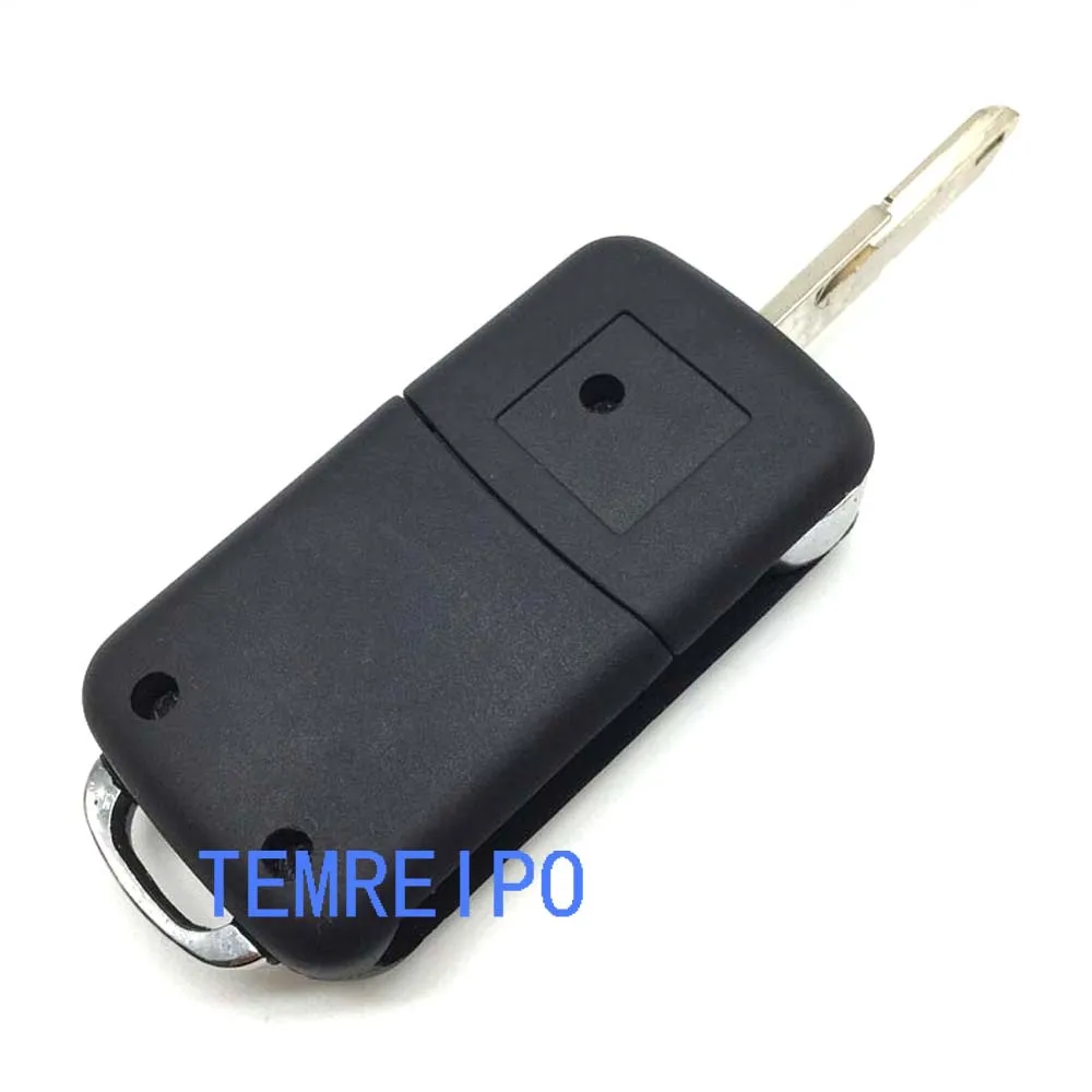 10pcs/lot Remote Folding Flip Key Case For Peugeot 206 citroen c3 c2 2 Button Control Blank fob selling | Автомобили и мотоциклы