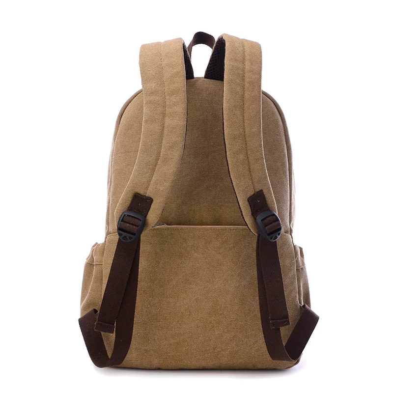 Новинка 2020 Высококачественный винтажный мужской холщовый рюкзак модная