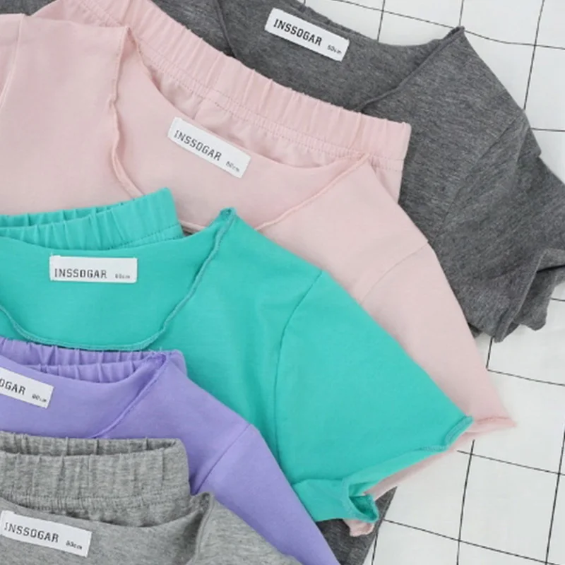 Пижамный комплект для девочек летняя одежда сна от 1 до 11 лет 2019 | Мать и ребенок