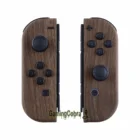Чехол-оболочка для джойстика Nintendo Switch JoyCon и OLED Joycon, с отделкой под дерево