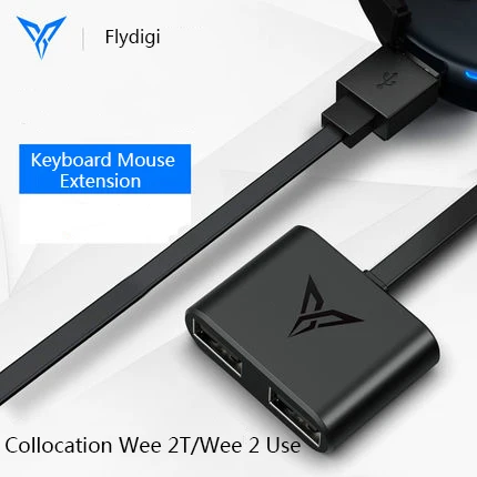 Flydigi Wee 2 мобильный игровой контроллер pubg мобильный телескопический Bluetooth геймпад клавиатура/переходник для мыши Android/IOS джойстик - Цвет: RED