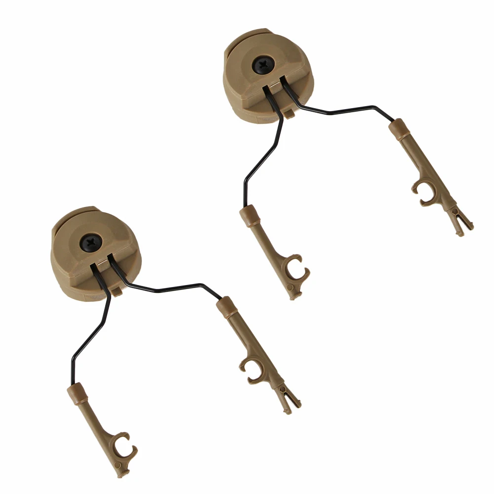 FAST Helmet accessories RAIL ADAPTER SET Peltor Comtac Headset Ops-Core Helmet ARC Rail Adapter FOR C1 C2 C4 BD5672