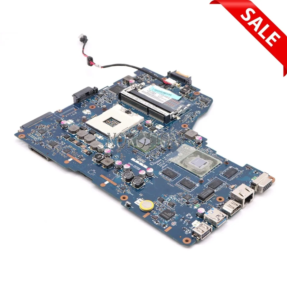 NOKOTION K000121720 PHQAA LA 6831P материнская плата для ноутбука Toshiba satellite P750 P755 GT540M HM65