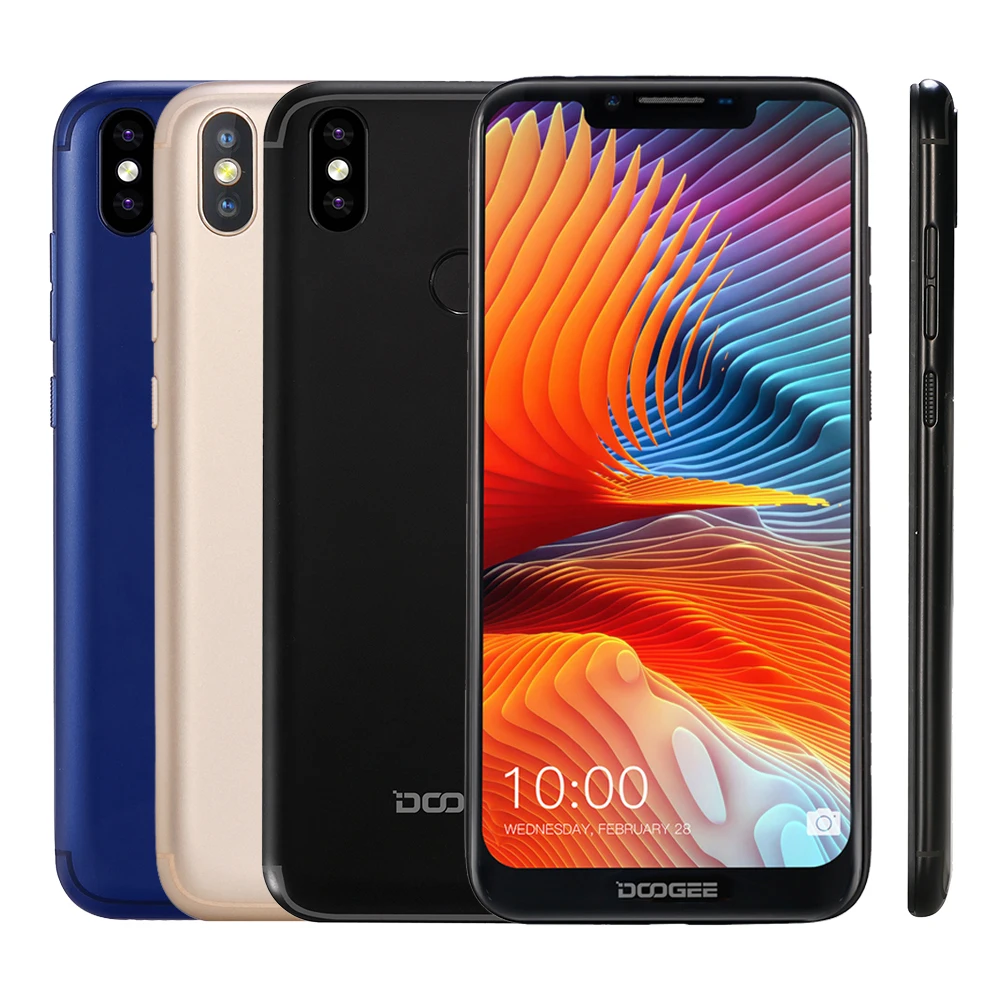 Новый u-образный DOOGEE BL5500 Lite смартфон 6 19 дюймов MTK6739 четырехъядерный 2 Гб ОЗУ 16 ПЗУ