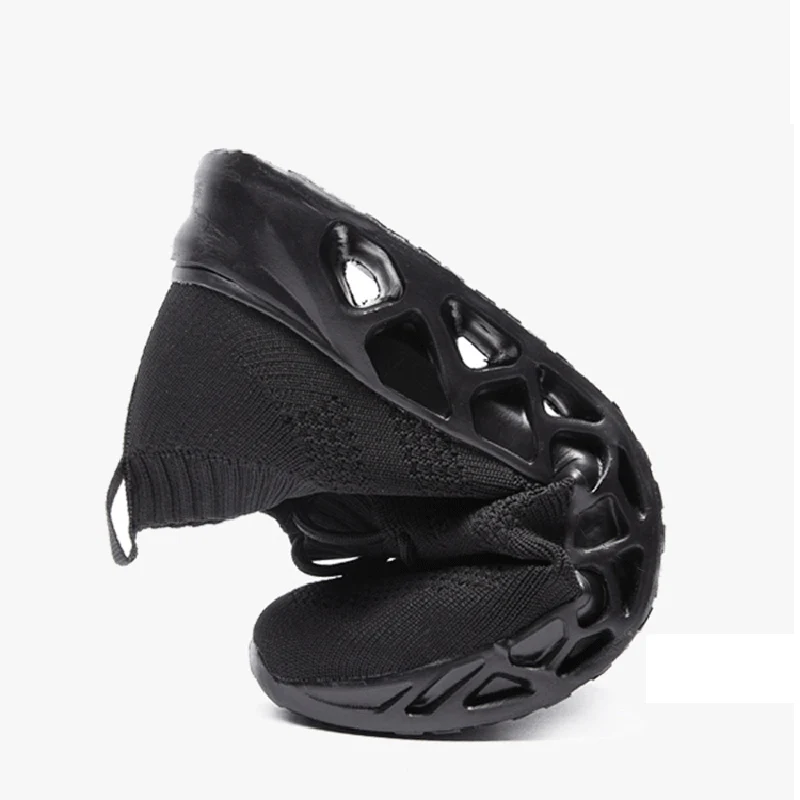 Кроссовки для бега с низким берцем мужчин и женщин Дышащие Трикотажные кроссовки