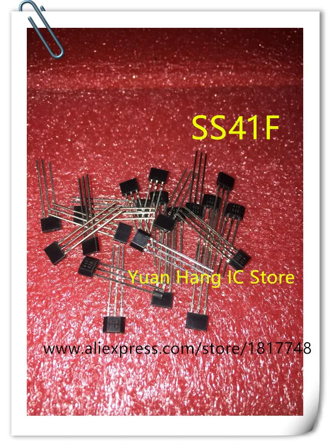 

Датчик Холла SS41, SS41F, 41F, TO3, SS, биполярный, 100 шт.