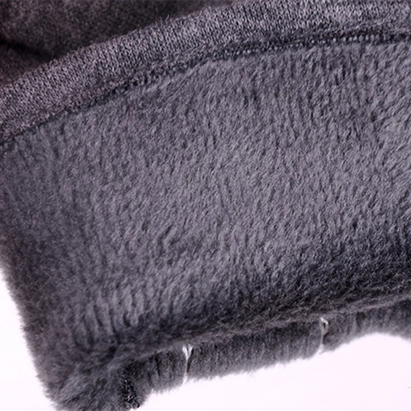 Sweet Bow Tie Winter Gloves Warm Fur Cotton Full Finger Mittens Touchscreen for Lady Designer Women | Аксессуары для одежды
