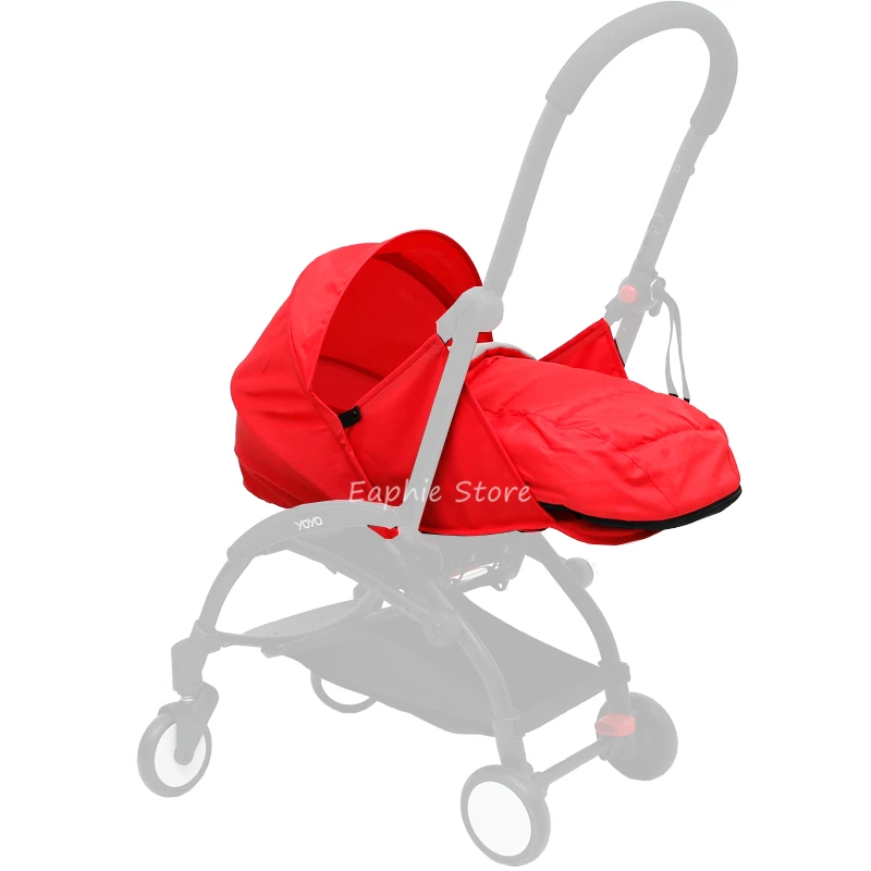 red Детская коляска, спальная корзина, 0-6 м, гнездо для новорожденных, подходит для yoyo Yoya, детские коляски, зимние спальные мешки, аксессуары для детской коляски - Цвет: red