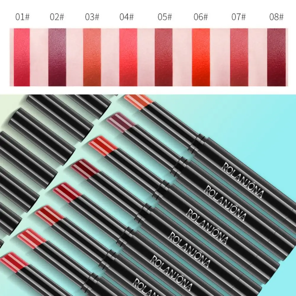 Waterproof Silky Lipstick Moisturizing Non-stick Cup Smudge-proof Matte Cosmetic |