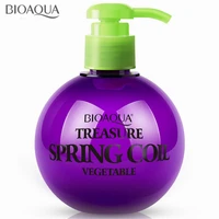 bioaqua 250ml curl enhancers elastin make hair moisture and stereotypes and elastic wave hair styling product modeling hair care