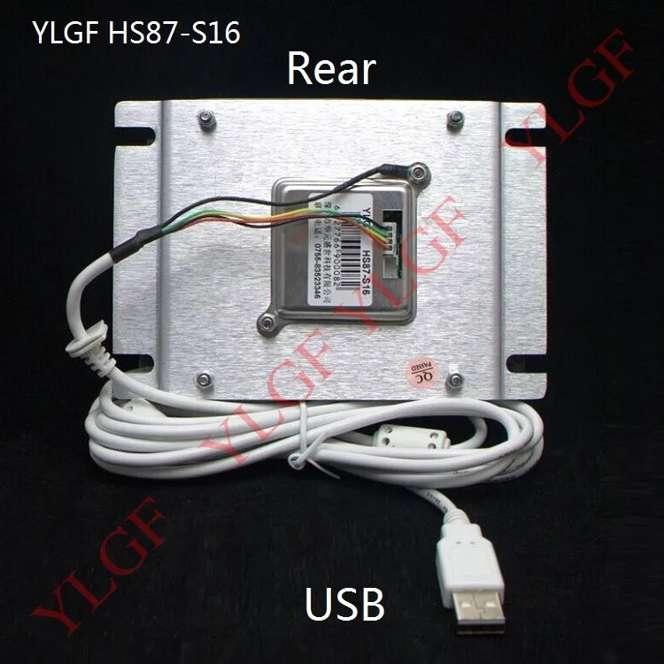 Metal Keyboard Up Down Left Right Usb Interface Ylgf 16 Key USB Waterproof Ip65 Dust Anti Violence Stainless Steel Ring | Компьютеры и