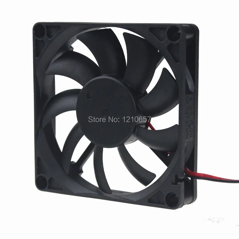 10 шт./партия Gdstime 8 см 80 мм 80x80x15 DC 12 В 2Pin 2510 коннектор компьютерный чехол теплоотвод
