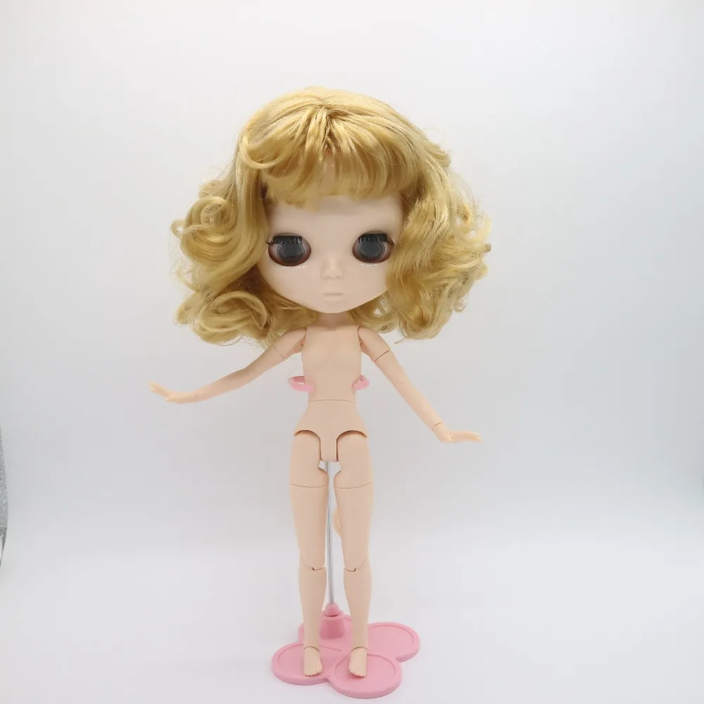 Шарнирная телесная кукла blyth без макияжа фабричная подходит для DIY 201709012|nude blythe