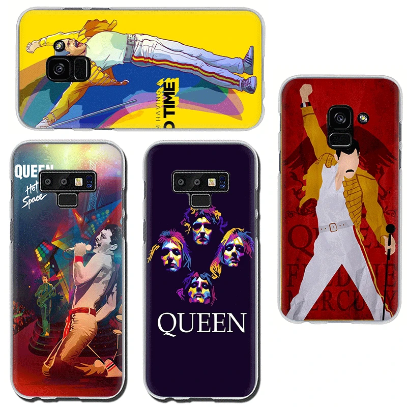 Queen Меркьюри жесткий чехол для телефона для samsung A5 A7 A9 A6 A8 плюс A10s 20С 30С 40С с 50s 60 70