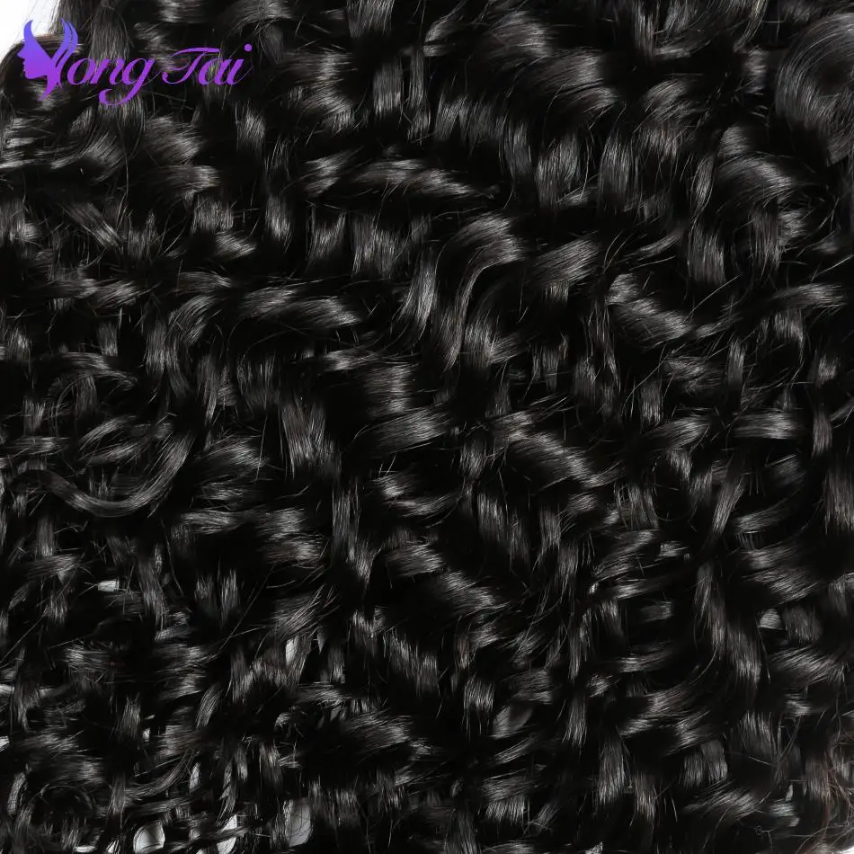 Yuyongtai Продукты для волос перуанская волна пучки 100% Remy человеческие волосы
