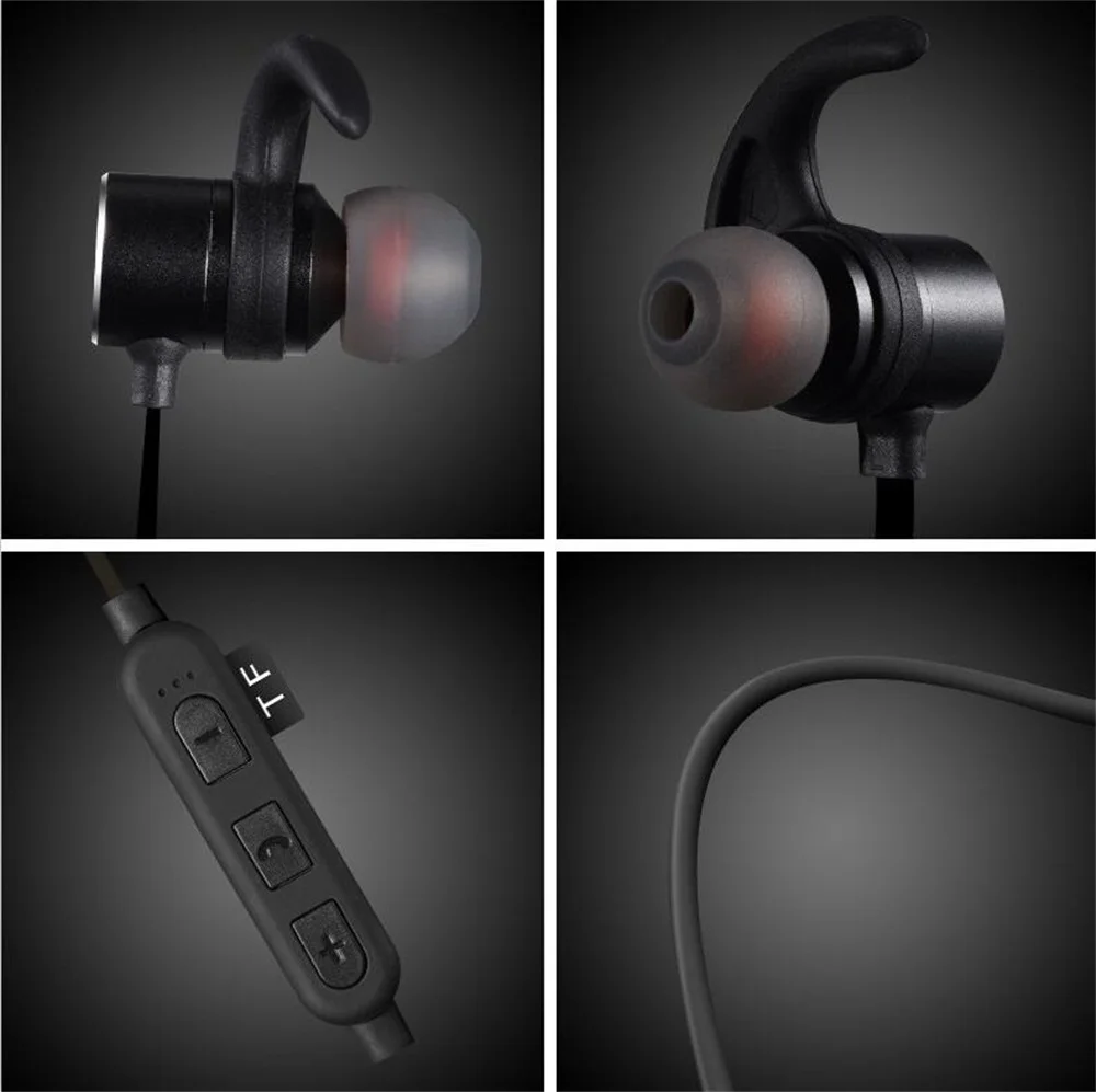 Беспроводные bluetooth наушники, Mp3 музыкальный плеер, спортивные беспроводные наушники, встроенные в 16 Гб памяти, износостойкая гарнитура для бега
