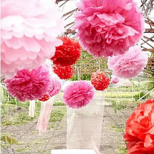 50 шт. декоративные бумажные помпоны 6 дюймов 15 см|flower paper ball|flower ball centerpiecesflower bouquets |