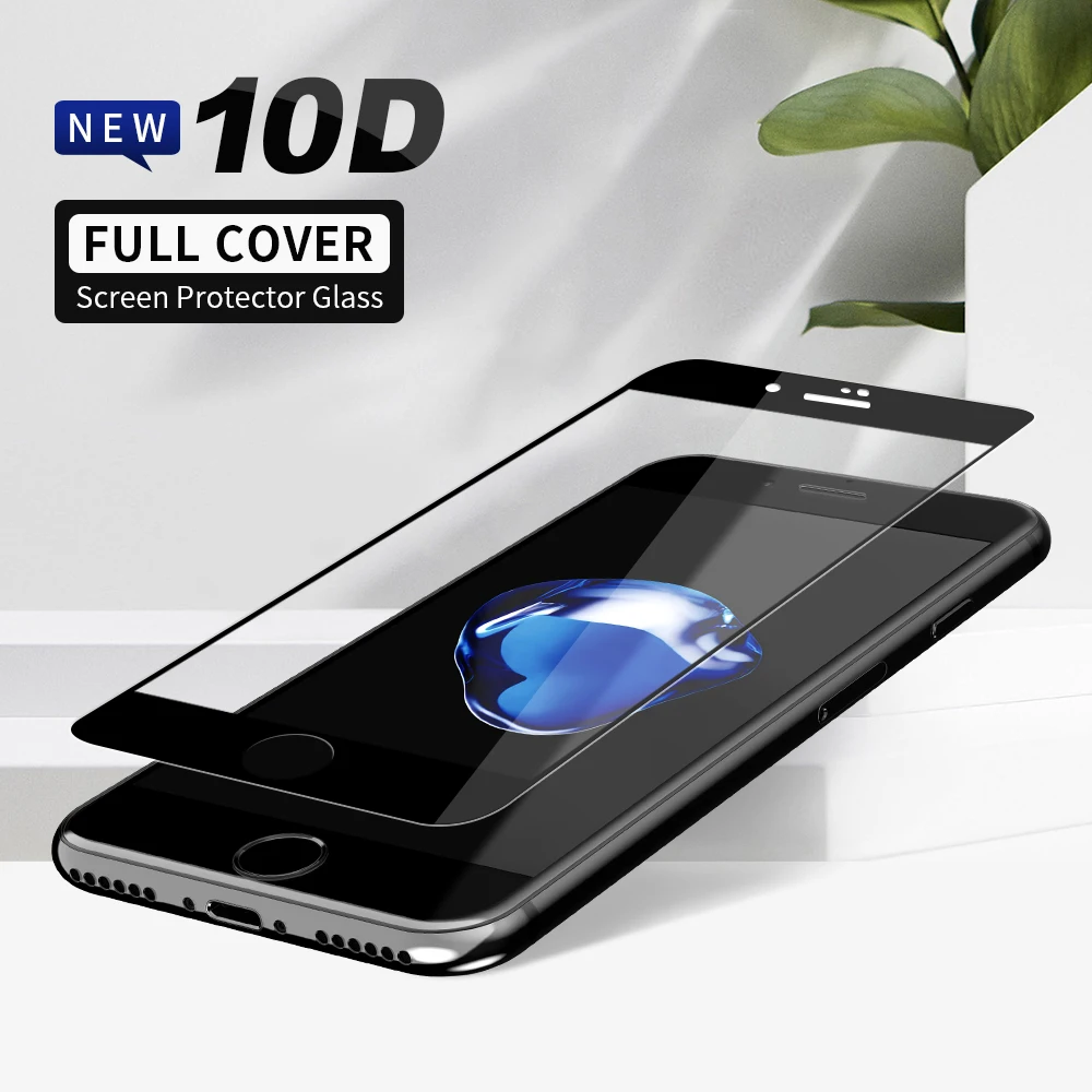 Защитное стекло Forubest 10D для iPhone 11 Pro защита экрана с закругленными краями