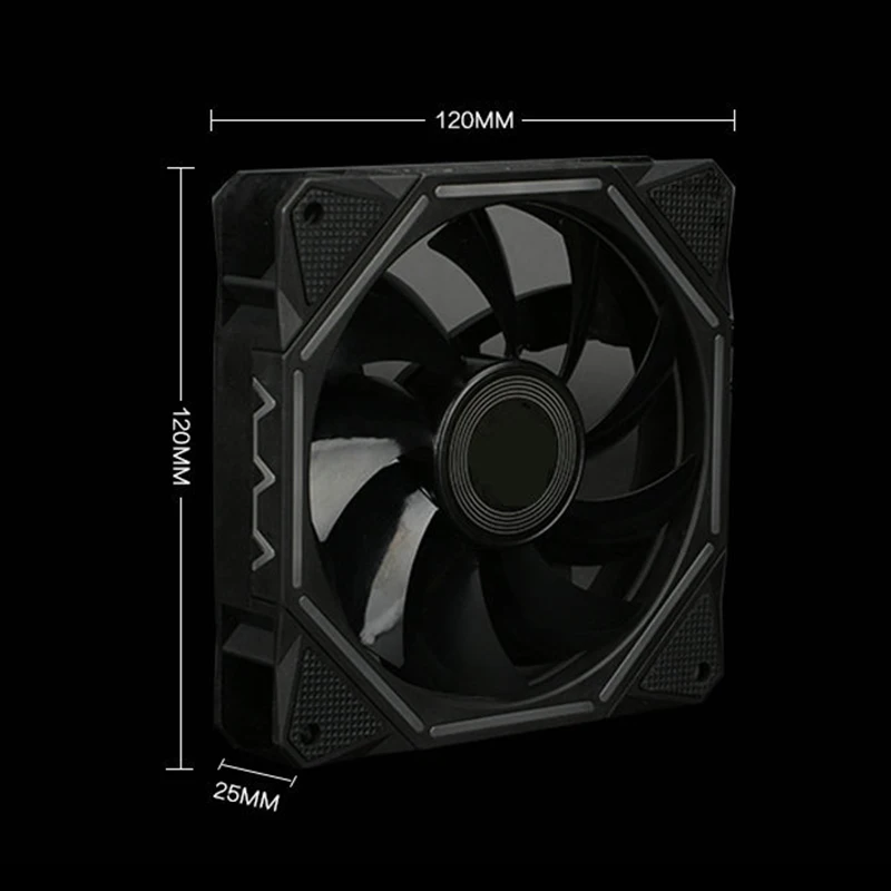 Чехол для компьютера с RGB подсветильник кой 120 мм|Кулеры и системы охлаждения