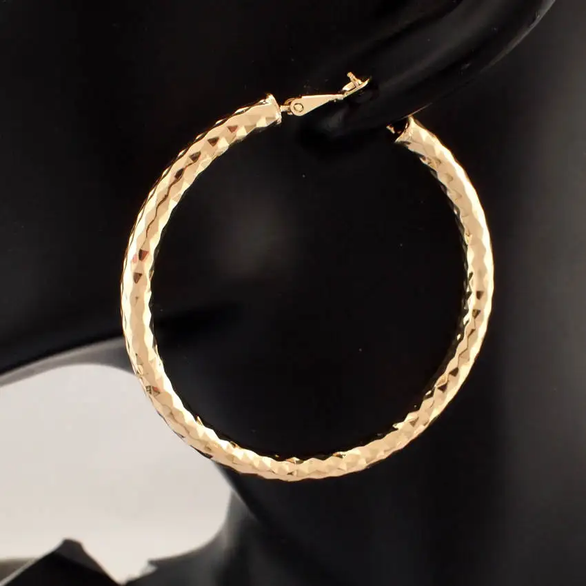 MANILAI Модные женские ювелирные изделия 55 мм Диаметр Блестящий граненый сплав