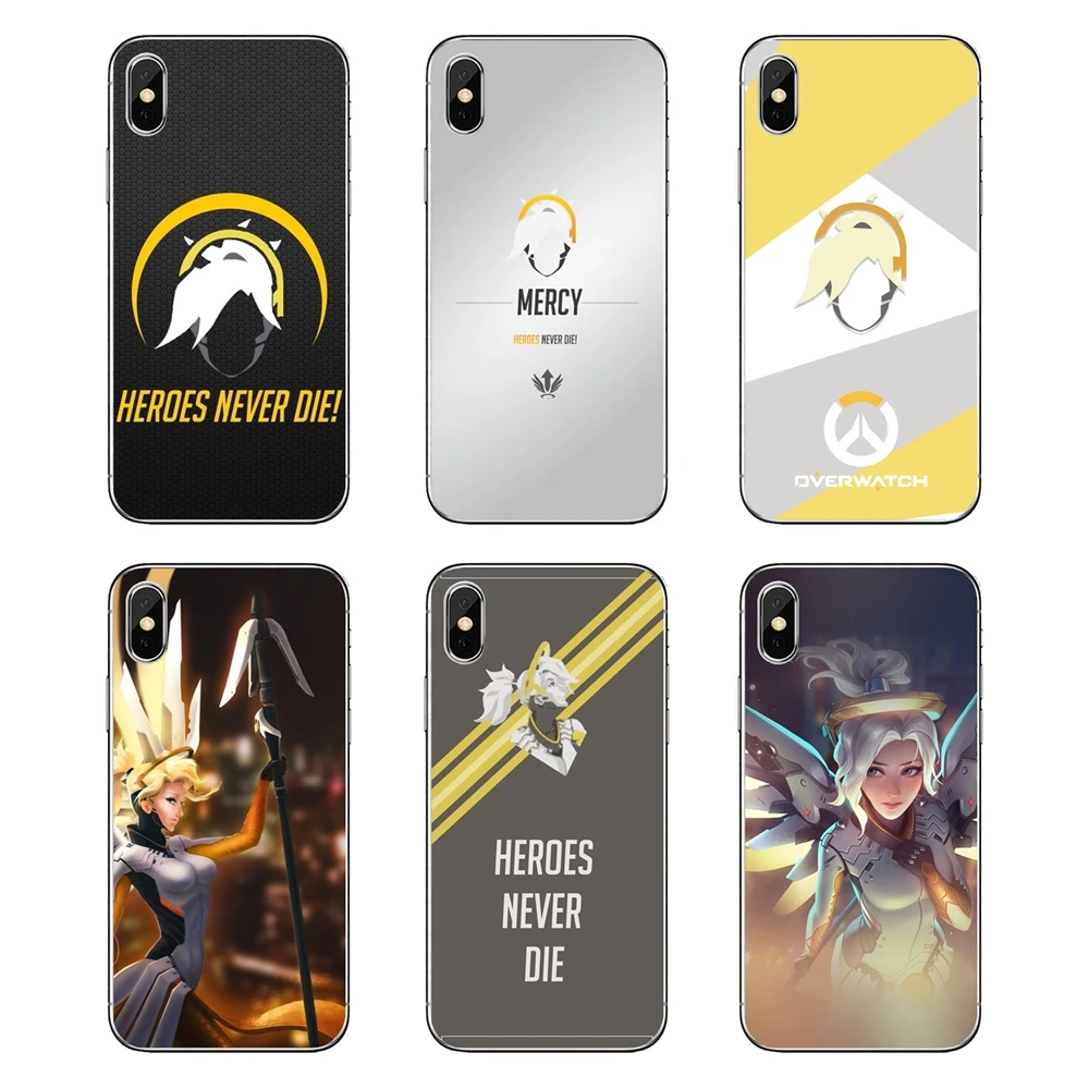 Мягкие прозрачные чехлы для Motorola Moto X4 E4 E5 G5 G5S G6 Z Z3 G3 C Play Plus Overwatch герой OW