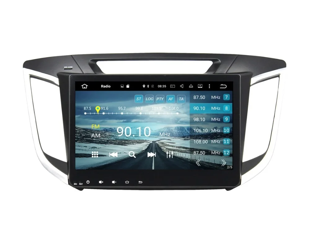 2DIN HD Android6.0 10.1 &quot1024*600 Автомобильный РАДИОПРИЕМНИК GPS-НАВИГАЦИЯ для Hyundai IX25 2014-2015 с 4